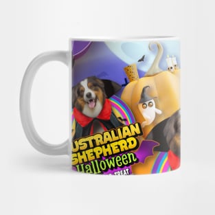 Australian Shepherd Halloween Costume Mug